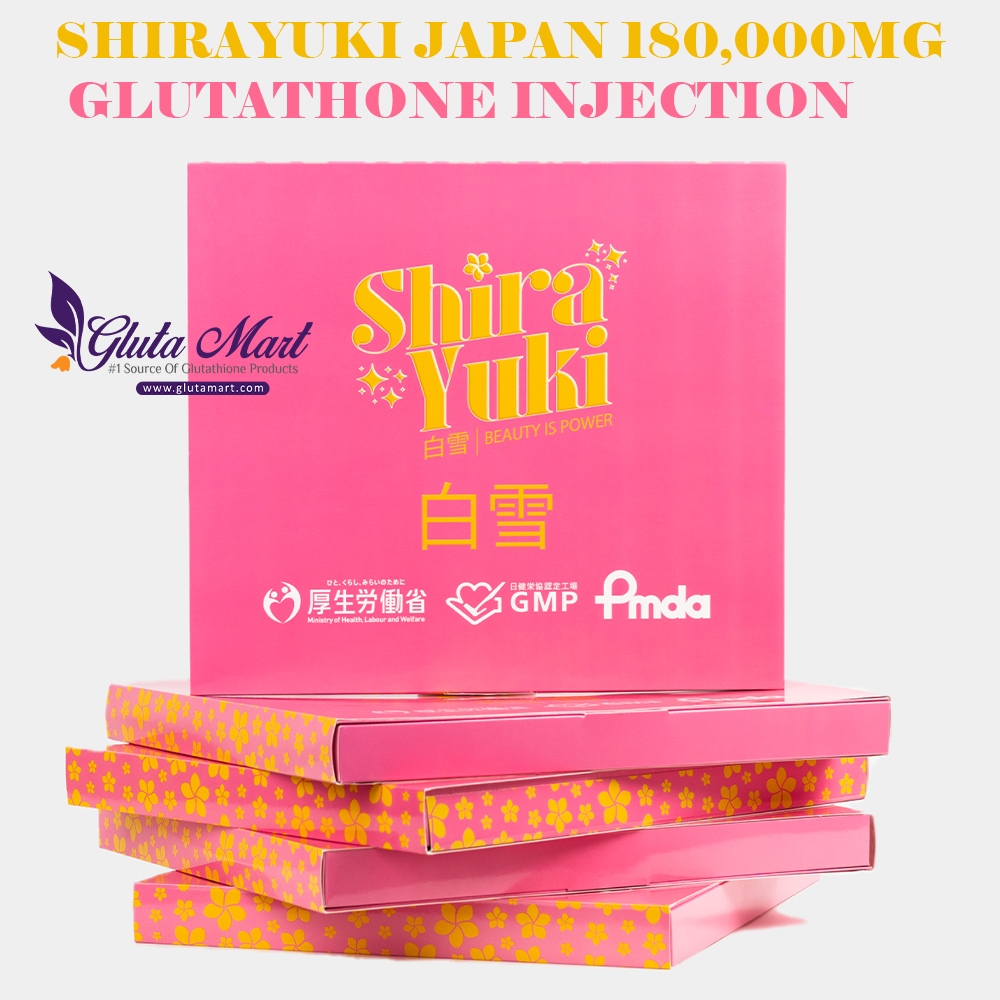 Shirayuki Japan Glutathione Injection 180000mg