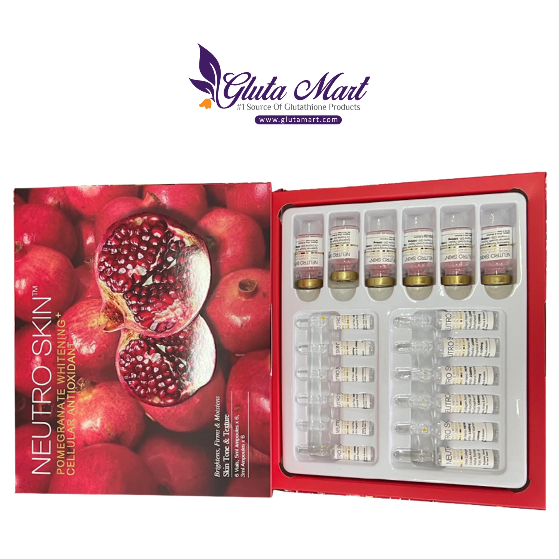 Neutro Skin Pomegranate Glutathione Injections