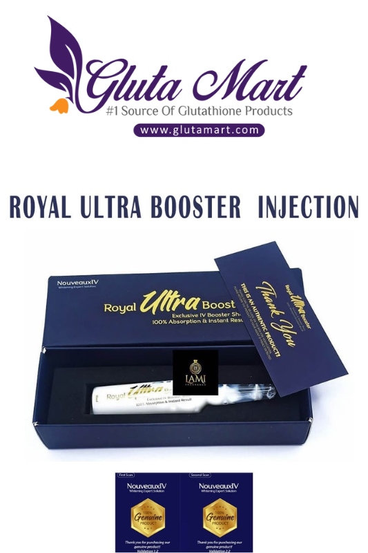 Royal Ultra Booster Glutathione Skin Whitening IV Injection